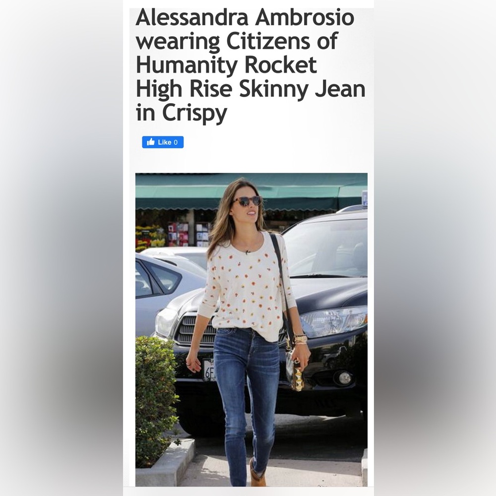 Citizens Of Humanity Rocket High Rise Skinny